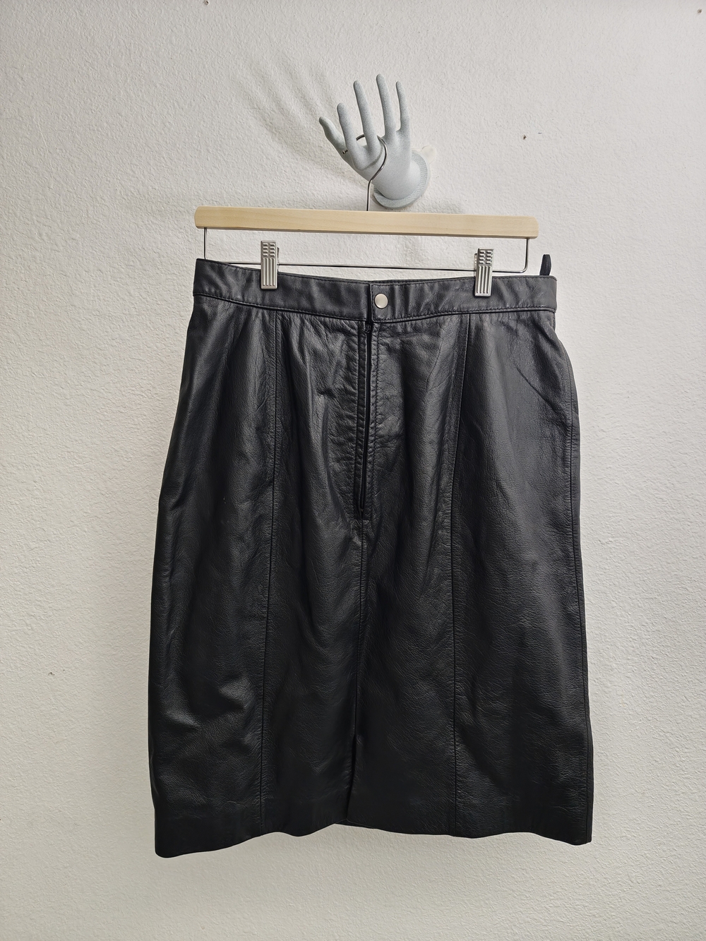 Wilson's Leather Black Skirt